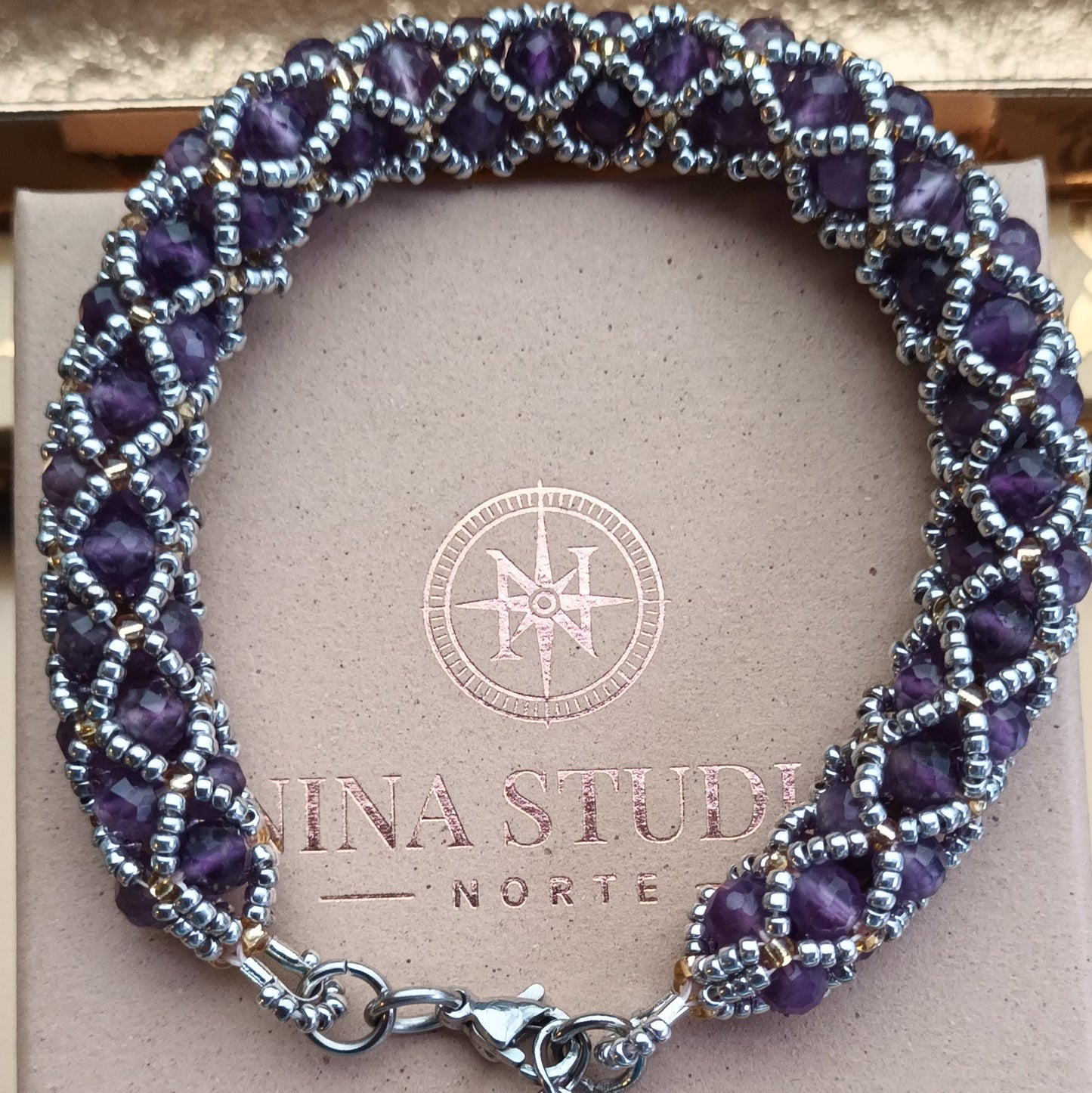 Amethyst bracelet
