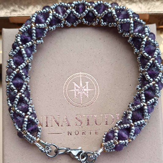 Amethyst bracelet